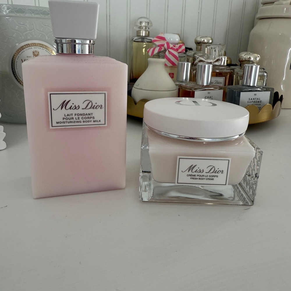 Miss Dior Body Milk and Body Cream